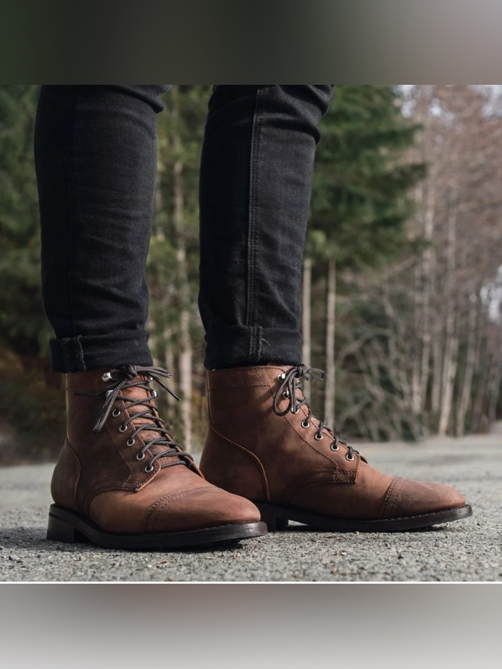 New THURSDAY BOOT CO. Men's Brown Leather Captain Boots Size 12